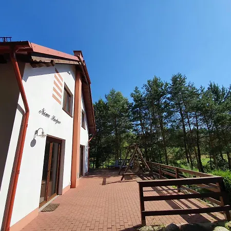 Agro Breza Dom Z Kominkiem 80 Metrow Od Jeziora - Sauna, Balia Ogrodowa Lipusz Exterior photo