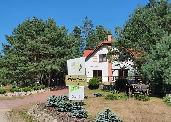 Agro Breza Dom Z Kominkiem 80 Metrow Od Jeziora - Sauna, Balia Ogrodowa