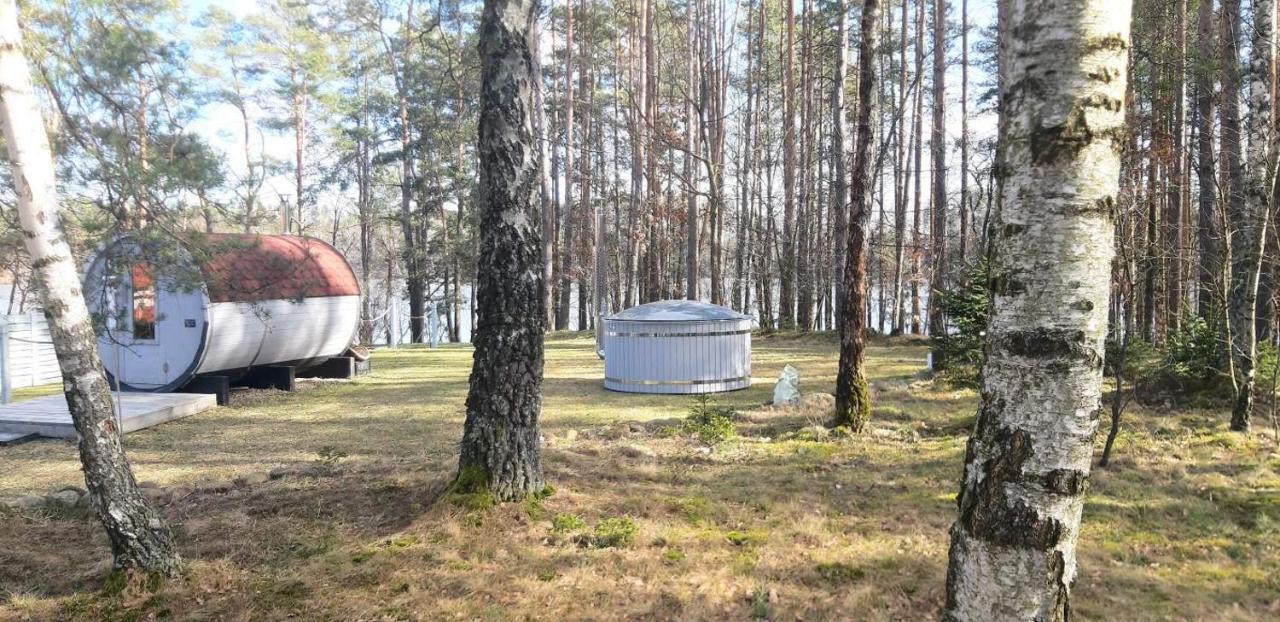 Agro Breza Dom Z Kominkiem 80 Metrow Od Jeziora - Sauna, Balia Ogrodowa Villa Lipusz